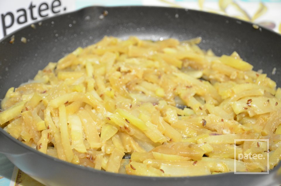 Тушеная кольраби - Шаг 11