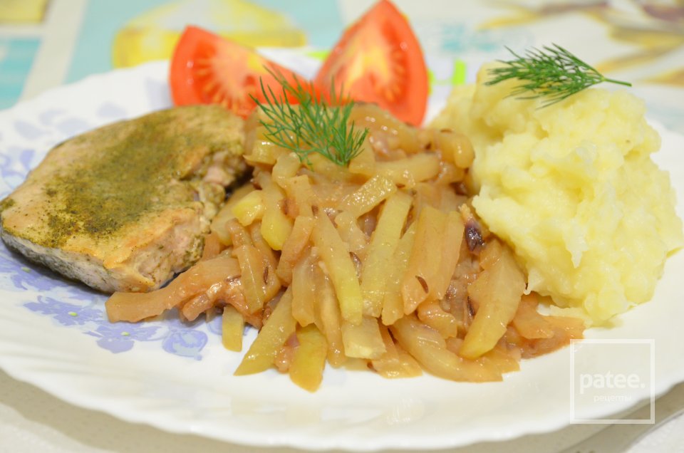 Тушеная кольраби - Шаг 13