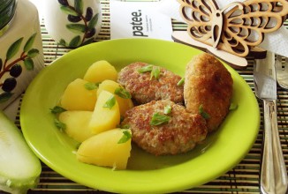 Котлеты с кабачками
