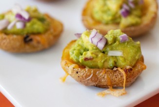 Молодой картофель с панчеттой