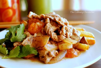 Говяжье жаркое с картофелем