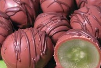 Виноград в шоколаде
