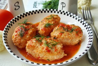 Ленивые голубцы с цветной капустой