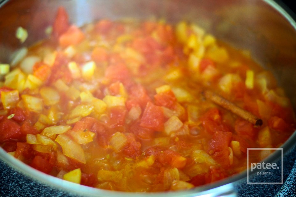 Нутовое карри с кокосовым рисом - Шаг 3