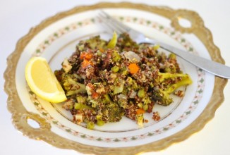 Киноа с овощами