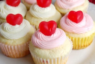 Кексы с вишней