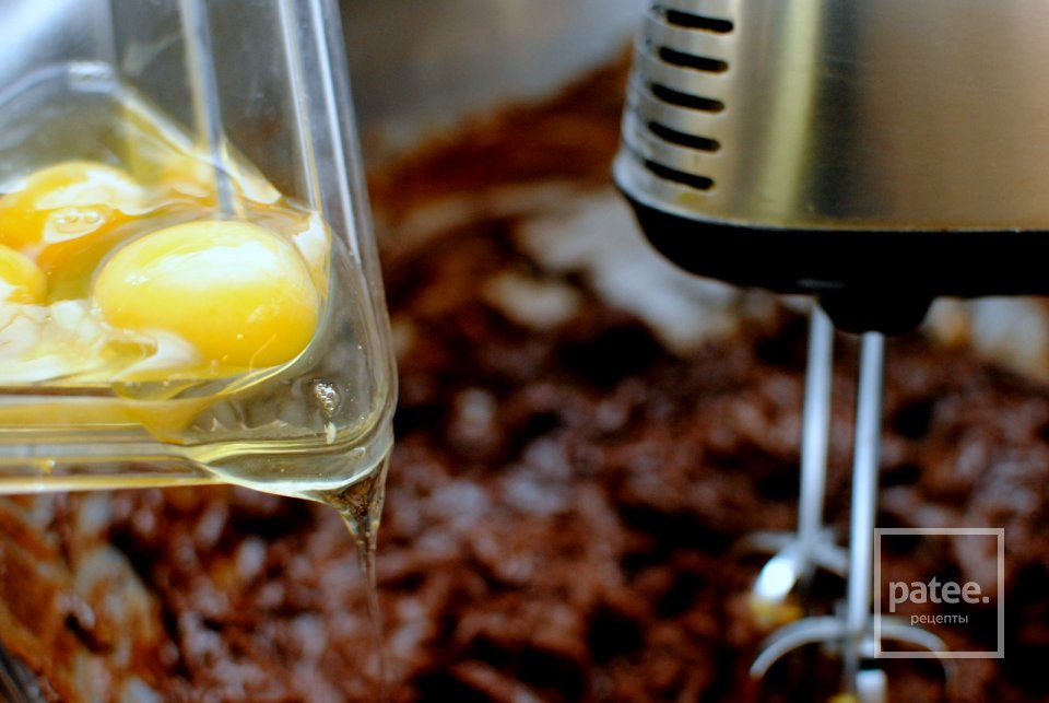 Овсяные пирожные с шоколадом - Шаг 7