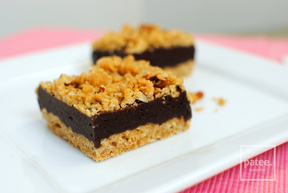 Овсяные пирожные с шоколадом - Шаг 12