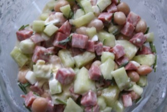 Салат "Легкий ужин"