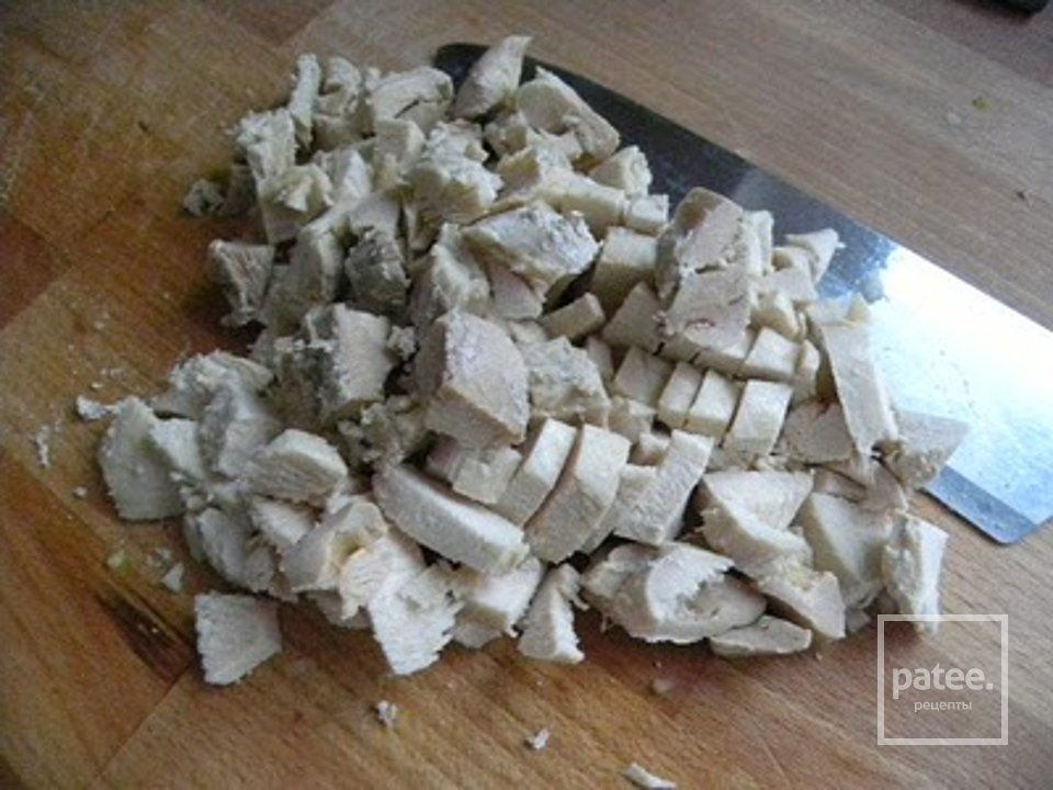 Куриный салат с сушеной вишней - Шаг 1
