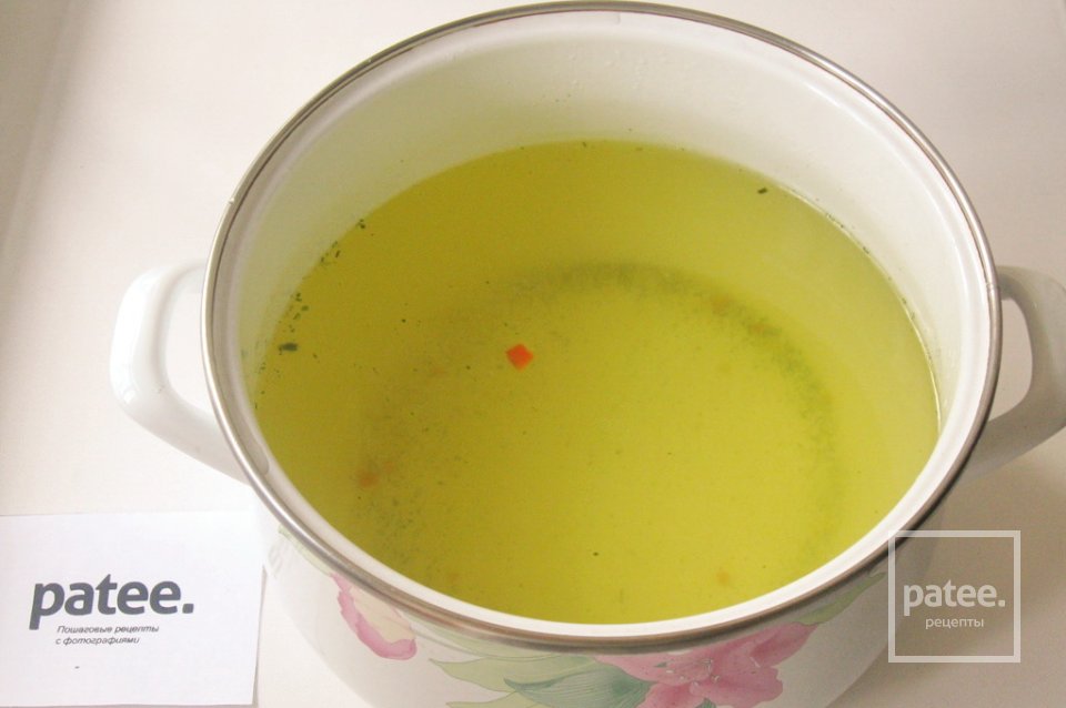 Ханум в курином бульоне - Шаг 11