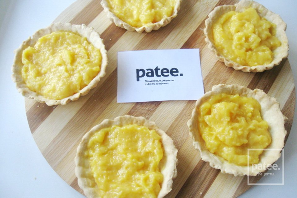 Тарталетки с апельсиновым кремом и клубникой - Шаг 16