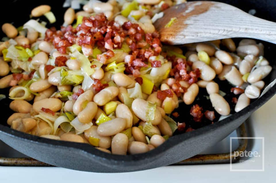 Белая фасоль с панчеттой - Шаг 5