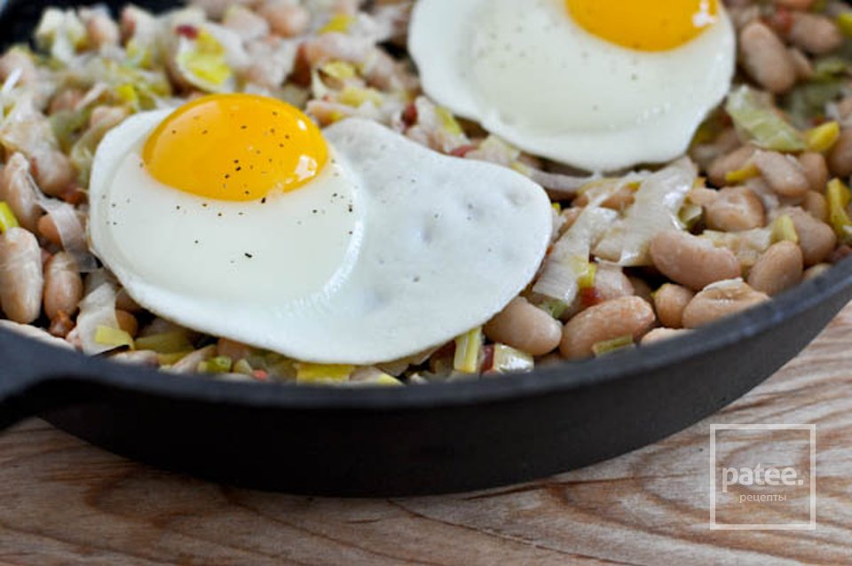 Белая фасоль с панчеттой - Шаг 6