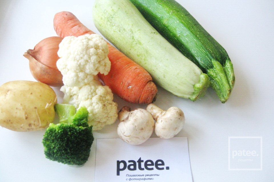 Овощное рагу в мультиварке - Шаг 1