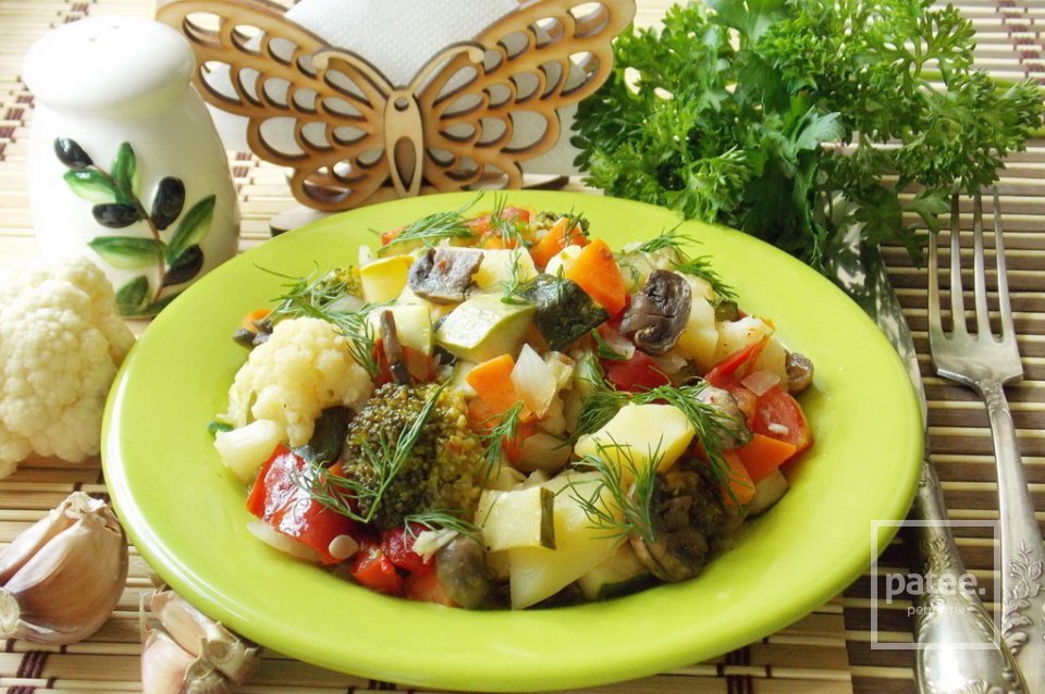 Овощное рагу в мультиварке - Шаг 17