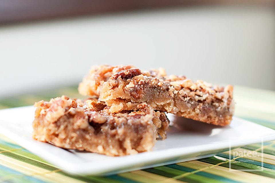 Пирог с орехами и кленовым сиропом - Шаг 7