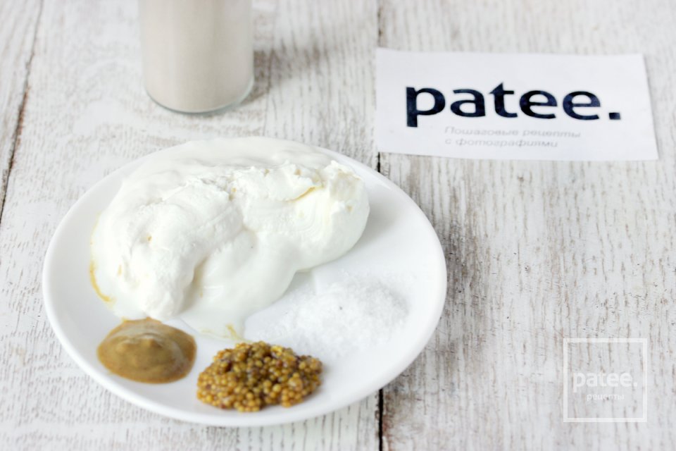 Салат из молодого картофеля со сметанно-горчичной заправкой - Шаг 2