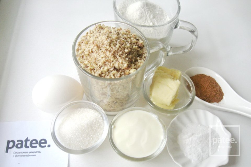 Ореховый пирог - Шаг 1