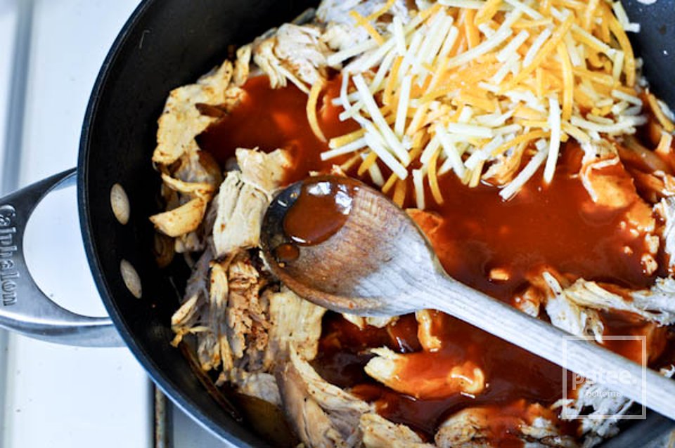 Энчилада с курицей - Шаг 7