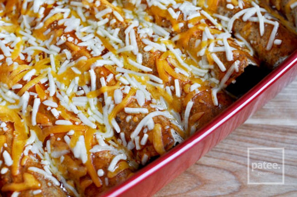 Энчилада с курицей - Шаг 11