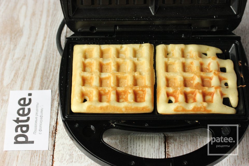 Бисквитные вафли - Шаг 11