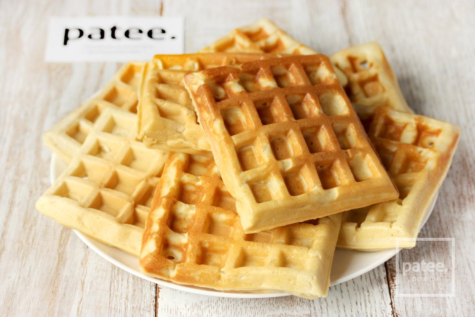 Бисквитные вафли - Шаг 12