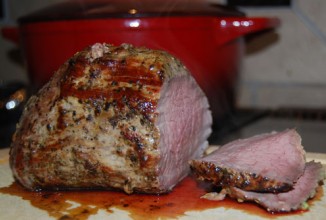 Ростбиф с мятой