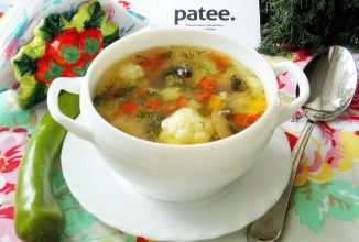 Вегетарианский овощной суп