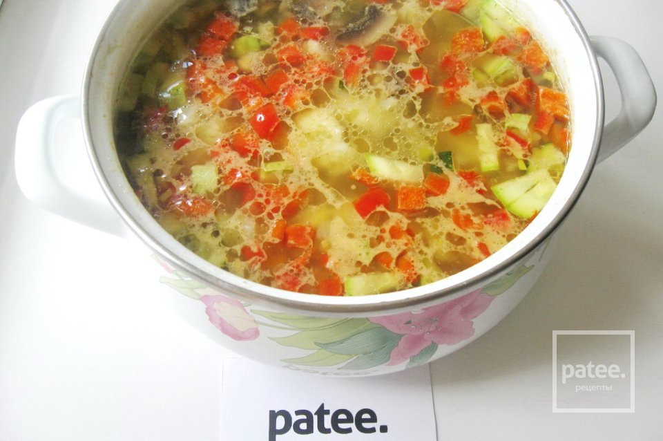 Вегетарианский овощной суп - Шаг 12