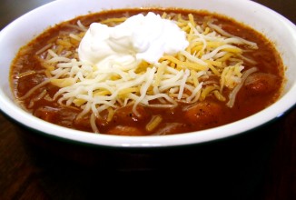 Чили с говядиной и фасолью