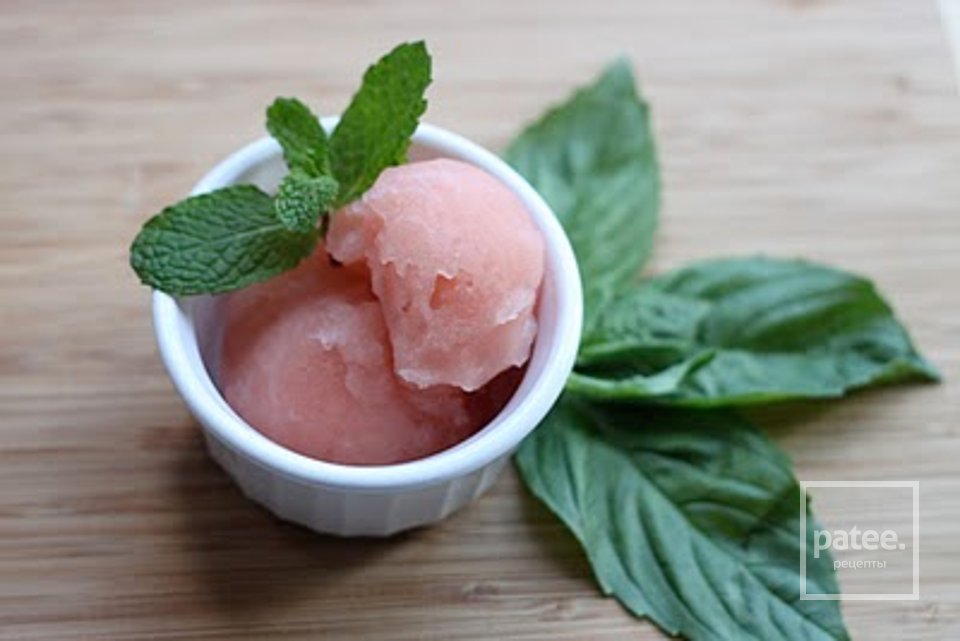 Грейпфрутовый шербет - Шаг 8