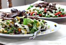 Салат с говядиной и овощами