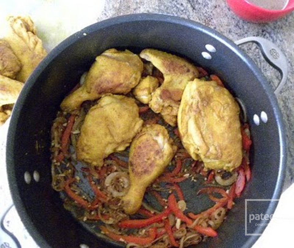 Карри из курицы с манго - Шаг 15