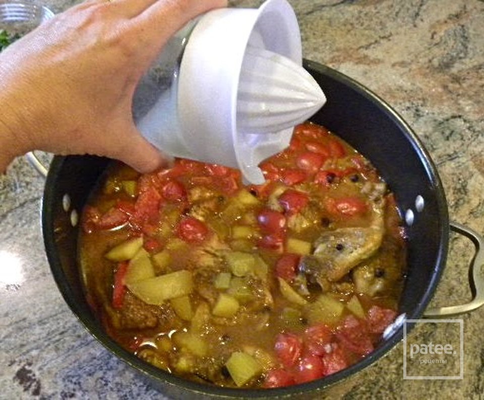 Карри из курицы с манго - Шаг 21