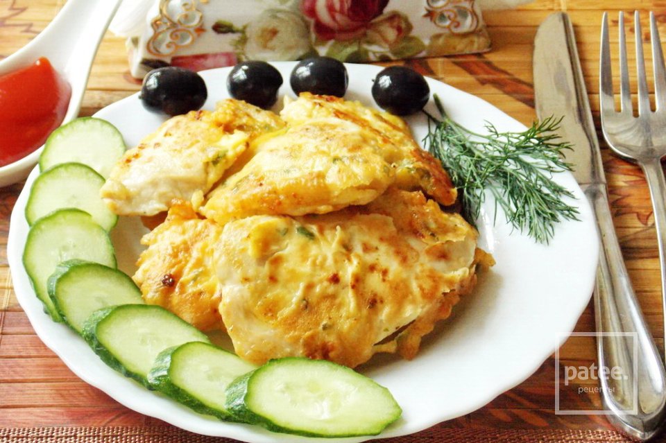 Филе куриной грудки в кляре - Шаг 12