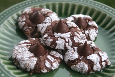 Рецепт Шоколадное печенье с конфетами