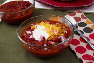 Суп чили с говядиной