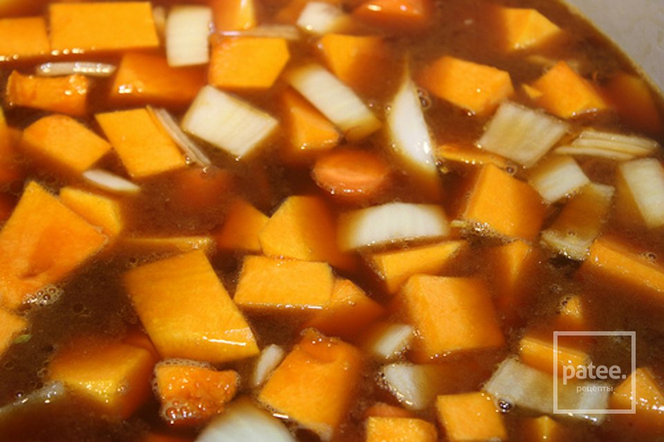 Тыквенный суп с морковью - Шаг 7