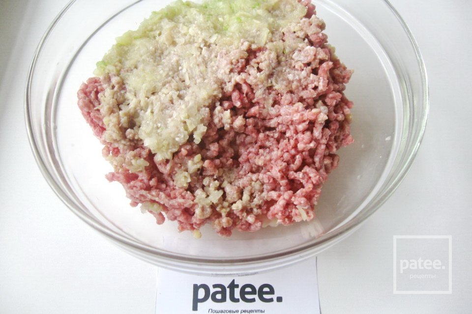 Кабачки с мясом - Шаг 3