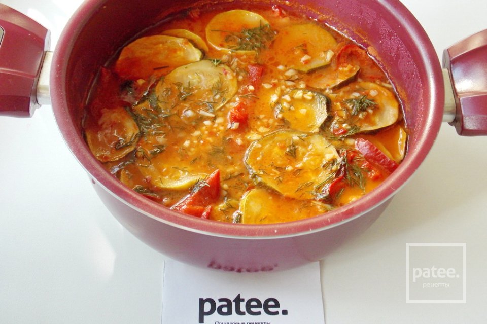 Соте из цукини и кабачков - Шаг 15