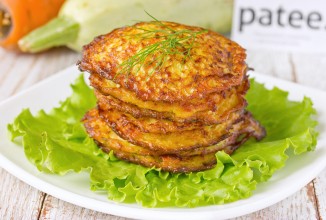 Овощные оладьи