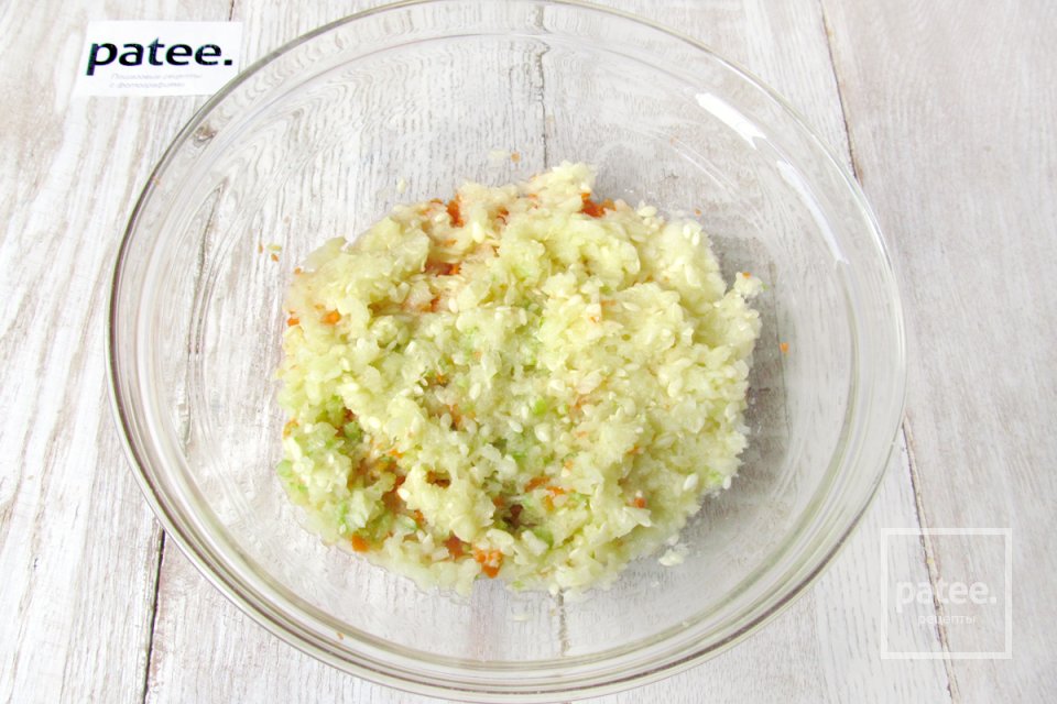 Овощные оладьи - Шаг 3