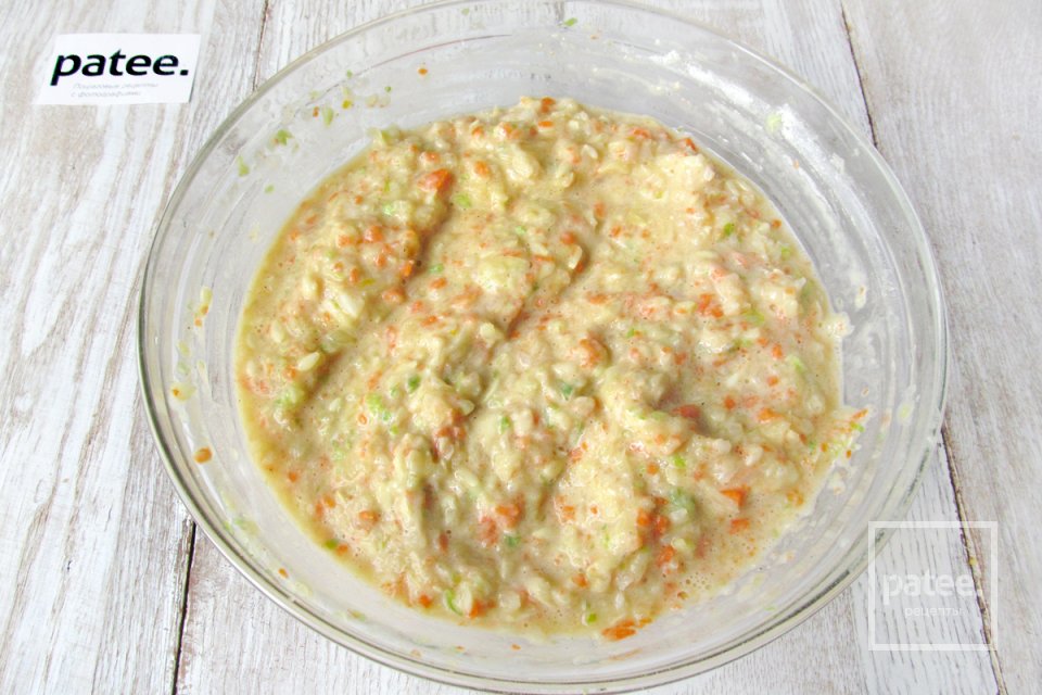 Овощные оладьи - Шаг 10