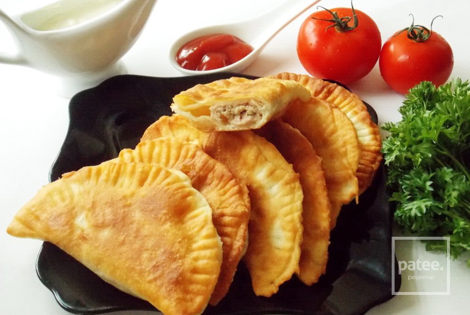 Чебуреки из дрожжевого теста - Шаг 17