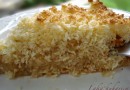 Ананасовый пирог с кокосовым топпингом