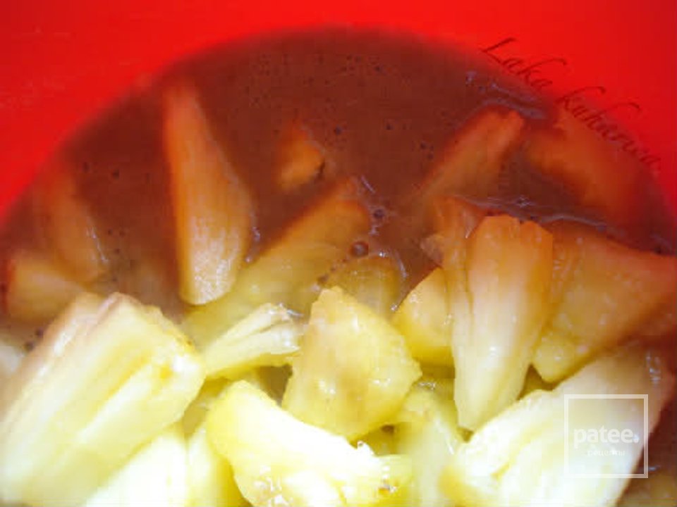 Ананасовый пирог с кокосовым топпингом - Шаг 4