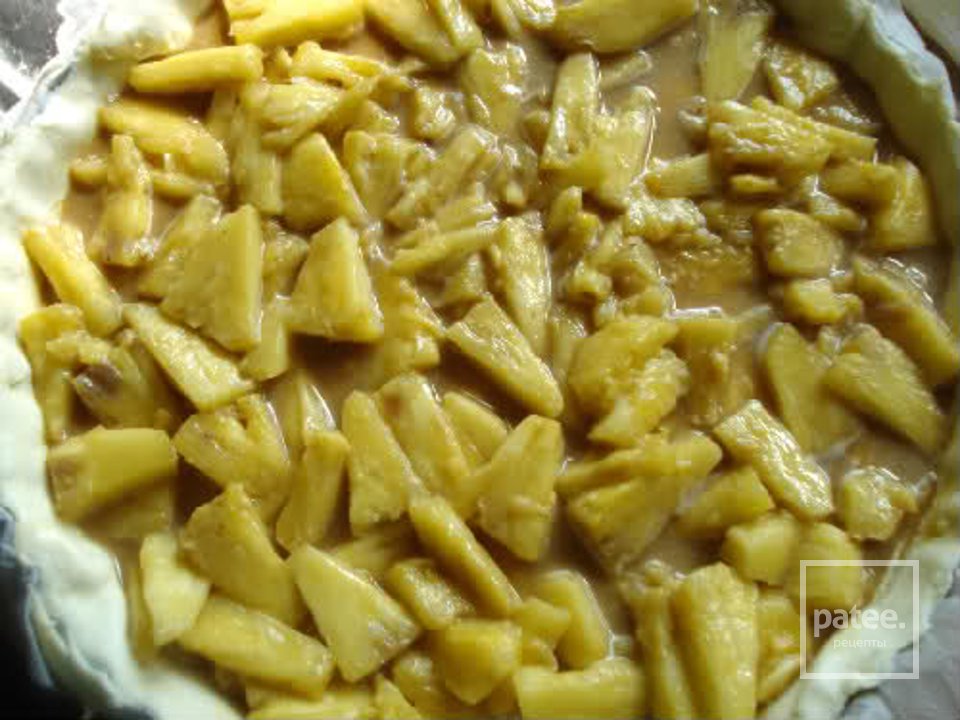 Ананасовый пирог с кокосовым топпингом - Шаг 5