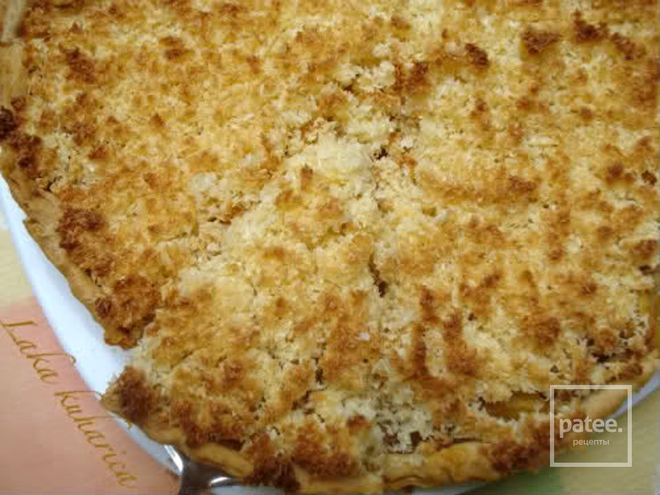 Ананасовый пирог с кокосовым топпингом - Шаг 8