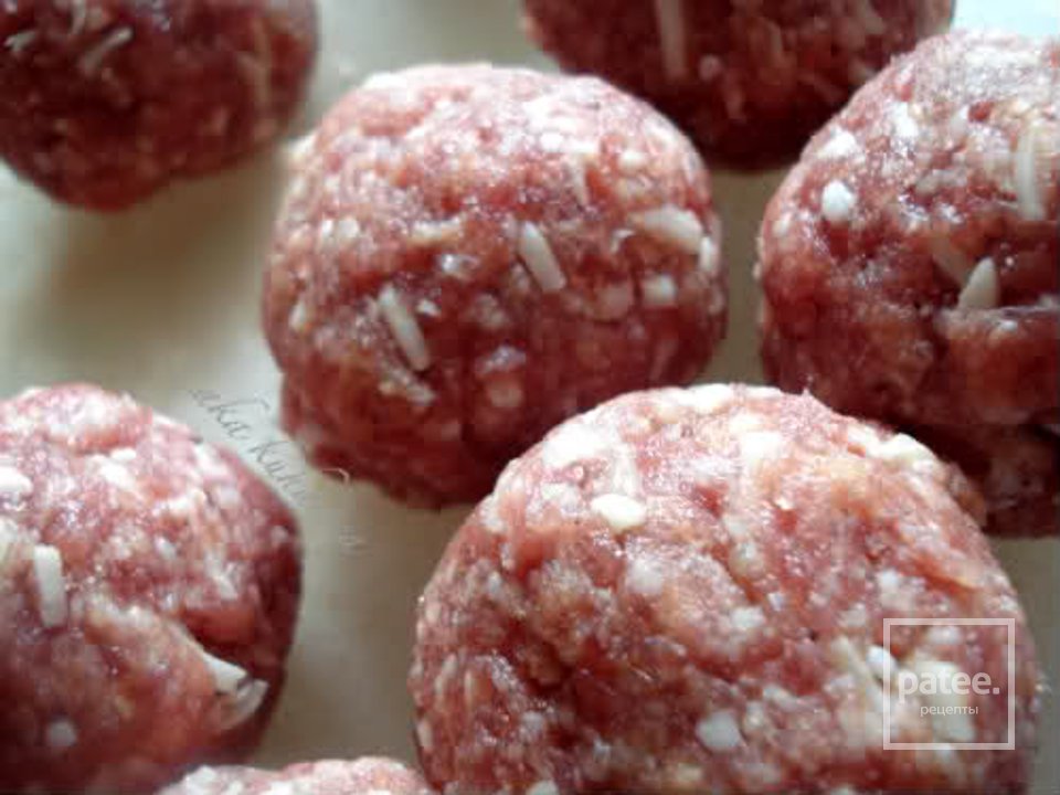 Фрикадельки с пастой - Шаг 1